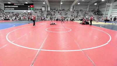 120 lbs Consi Of 64 #2 - Peyton Durham, SC vs Logan Katz, VA