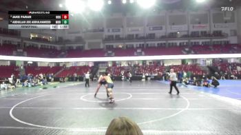 215 lbs Semifinal - Abdullah Joe Abdulhameed, Meridian vs Jake Farar, Ridgevue