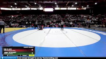 G 114 lbs Champ. Round 1 - De Ci Aye, New Plymouth Girls vs Abby Eckhart, Fruitland Girls