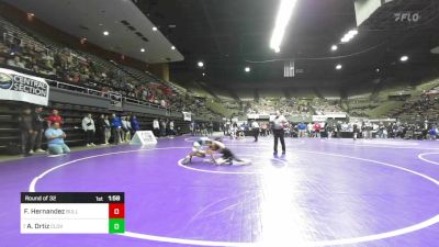 108 lbs Round Of 32 - Francisco Hernandez, Bullard vs Alijah Ortiz, Clovis North