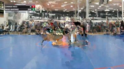 122 lbs Rr Rnd 5 - Lorenzo Ricci, Phillipsburg - HSC vs Deigo Martinez, Scorpions - HSC