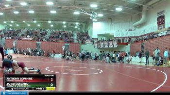 126 lbs Cons. Round 2 - Jared Guevara, Whiteland Wrestling Club vs Anthony Lopshire, The Fort Hammers