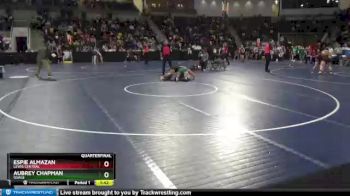 145 lbs Quarterfinal - Espie Almazan, Lewis Central vs Aubrey Chapman, Osage