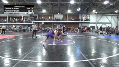 165 lbs Cons. Round 1 - Nolan Schuetz, Cornell College vs Anthony Bauer, Loras