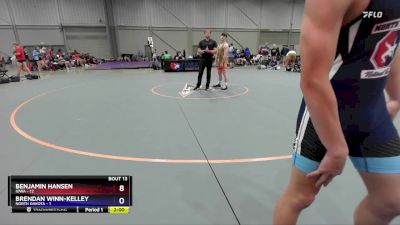 157 lbs Quarters & 1st Wb (16 Team) - Kyler Knaack, Iowa vs Konnor Johnson, North Dakota