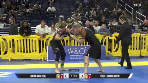 Peter Edward Kopko vs Jason McAlpine 2025 Pan IBJJF Jiu-Jitsu No-Gi Championship