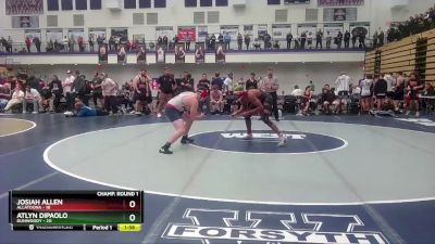 190 lbs Round 1 (16 Team) - Atlyn Dipaolo, Dunwoody vs Josiah Allen, Allatoona