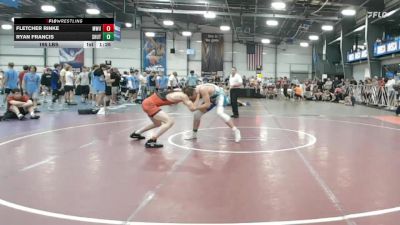 195 lbs Round Of 64 - Fletcher Rinke, MetroWest United Black vs Ryan Francis, Team Shutt Bowman (TSB)