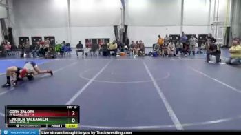 92 lbs Round 2 (8 Team) - Cory Zalota, PA Alliance Red vs Lincoln Yackanech, Penn Manor