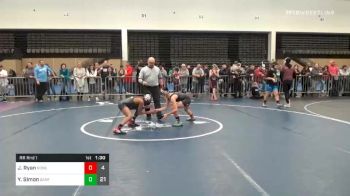 93 lbs Prelims - Jerzey Ryan, Rednose MS vs Yanik Simon, GA Justice Nearfall MS