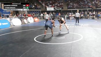 D 2 190 lbs Champ. Round 2 - Ayden Breaux, Rayne vs Dilandos Johnson, Comeaux