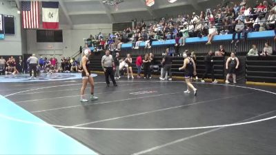 115 lbs Cons. Round 3 - Harlow Meade, Solon vs Carlie Hinderaker, Ogden