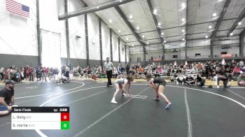 101 lbs Semifinal - Lanaia Selig, Mat Demon WC vs Sonja Hartle, Outlaw WC