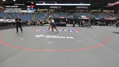 207 lbs Cons. Round 3 - Maquoia Bernabe, Cumberlands vs Kena Leonard, Ottawa