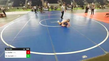 94 lbs Rr Rnd 5 - Sapphire Shafer, Threshold WC vs Megan Cornett, Kodiak Wrestling