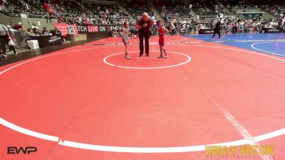 54 lbs Consi Of 8 #2 - Kyra Smallwood, South Central Punisher Wrestling Club vs Nova Sebolt, Sebolt Wrestling Academy