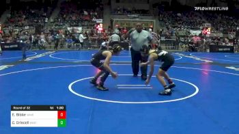 110 lbs Prelims - Ethan Bibler, Waverly Area WC vs Cooper Driscoll, Westshore WC