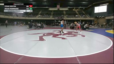 110 lbs Quarterfinal - Ethan Nguyen, Greenwich Township vs Julian Rodriguez, VA Beach