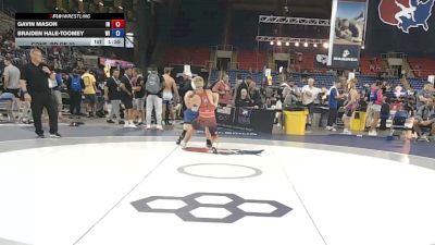 132 lbs Cons. Rd Of 32 - Gavin Mason, Indiana vs Braiden Hale-Toomey, Wisconsin