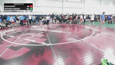 146 lbs Final - Silas Brobst, Indiana Outlaws Black-HS vs Matthew Almedina, Rebellion-HS