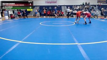 133 lbs Semifinal - Jj McComas, Oklahoma State vs Teyton Burns, Northern Oklahoma College-Tonkawa