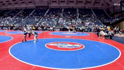 1A-132 lbs Cons. Round 2 - Sawyer West, Elbert County vs Jonathon Westberry, Brantley County HS