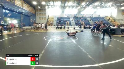 120 lbs Round 6 (8 Team) - Tiago Neves, Avalon WC vs Trenton Lewis, Greasers