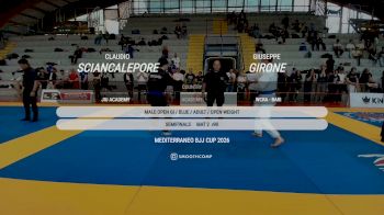 Giuseppe Girone vs Claudio SCIANCALEPORE 2026 UIJJ MEDITERRANEO BJJ CUP