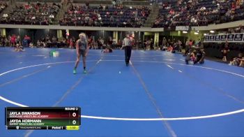 90 lbs Round 2 - Jayda Hormann, Summit Wrestling Academy vs Jayla Swanson, Siouxland Wrestling Academy