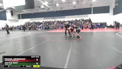 105 lbs Round 1 - Mattox Root, Legacy WC vs Michael Armendariz, Reverence Grappling