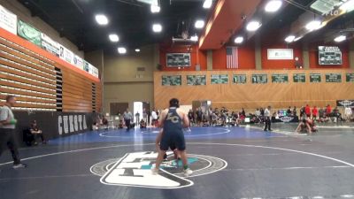 197 lbs Cons. Round 3 - Nick Garris, Palomar College vs Alex Cabral, Lemoore College