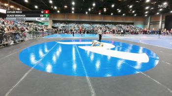 37-40 lbs Round 1 - Cutler Ricci, Fernley WC vs Clace DeBraga, Fallon Outlaws WC