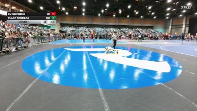 37-40 lbs Round 1 - Cutler Ricci, Fernley WC vs Clace DeBraga, Fallon Outlaws WC
