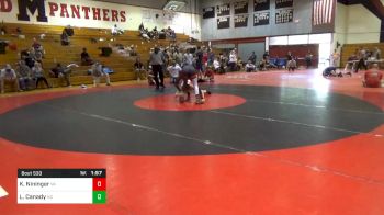 138 lbs Semifinal - Kip Nininger, Va vs Lydell Canady, Nc