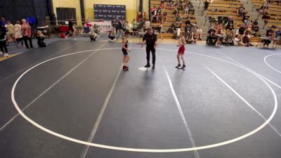 86 lbs Quarters - Liam Freeman, MN vs Jameis Hill, IA