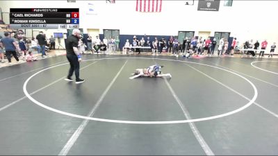 67 lbs Quarters - Cael Richards, MN vs Roman Kinsella, MN