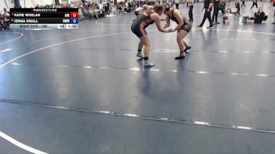 180 lbs Cons. Round 2 - Katie Whelan, Augsburg University vs Jenna Small, Hawkeye Community College