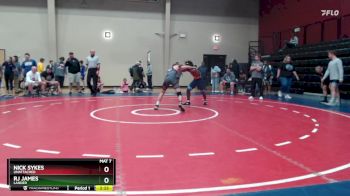 133 lbs Quarterfinal - Nick Sykes, Unattached vs Rj James, Lander