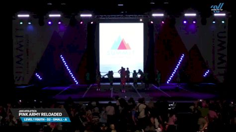 JAM Athletics - Pink Army Reloaded [2025 L1 Youth - D2 - Small - A Day 2] 2025 The Youth Summit