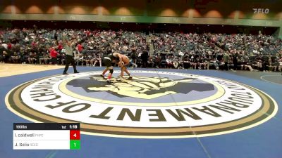 190 lbs Round Of 64 - Logan Caldwell, Foothill (Palo Cedro) vs Jose Solis, Reed