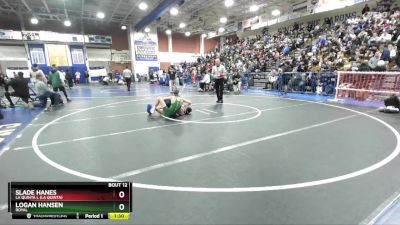 106 lbs Champ. Round 1 - Slade Hanes, La Quinta L (La Quinta) vs Logan Hansen, Royal