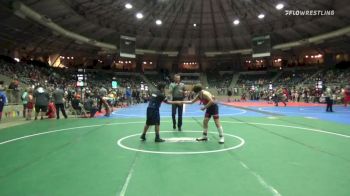 Semifinal - Dylan Jones, Locust Grove Youth Wrestling vs Raudell Guevara, Tulsa Blue T Panthers