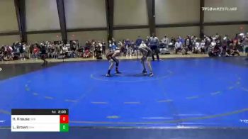 105 lbs Prelims - Harrison Krause, Georgia Barn Burners vs Landon Brown, Guerrilla Wrestling Academy