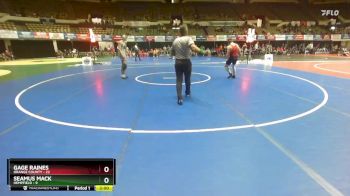 144 lbs Champ Round 1 (16 Team) - Seamus Mack, Hempfield vs Gage Raines, Orange County