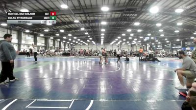 195 lbs Rr Rnd 2 - Terrell McFarland, Mat Warriors Red - HSB vs Dylan Fitzgerald, GT Zilla - HSB