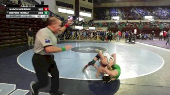 126 lbs Round Of 16 - Landon Morrison, Woodmont vs Brayden Herman, Summerville