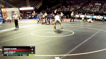 138 Class 1 lbs Quarterfinal - Damian Alkire, Butler vs Lane Kimbley, North Callaway