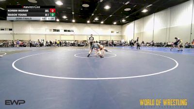 135 lbs Semifinal - Korbin Ingram, Shelton Wrestling Academy 14U vs Mason Young, OK Elite 14U 2