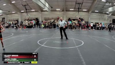 80 lbs Cons. Round 3 - Elliott Briggs, Rampage vs Japre Cohen, Golden Ring Wrestling