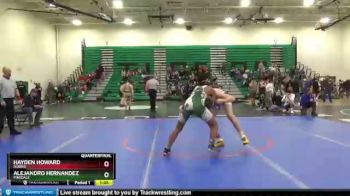 170 lbs Quarterfinal - Hayden Howard, Dubois vs Alejandro Hernandez, Pinedale